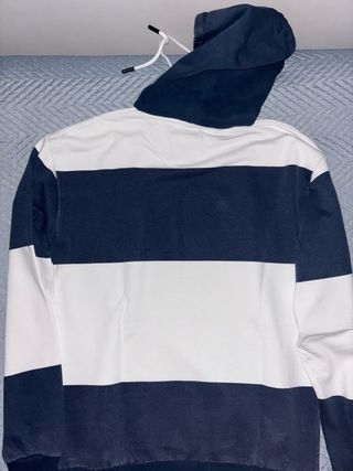 Sudadera Nautica Rayas Azul y Blanca