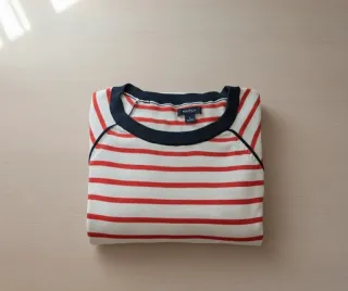 Jersey Nautica Rayas Marinero Talla L