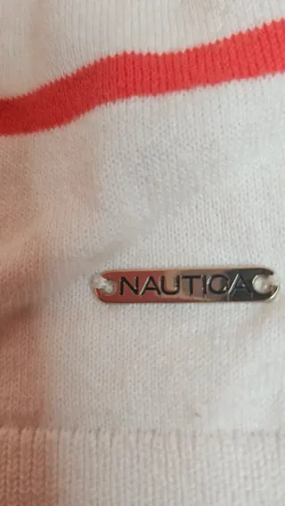 Jersey Nautica Rayas Marinero Talla L