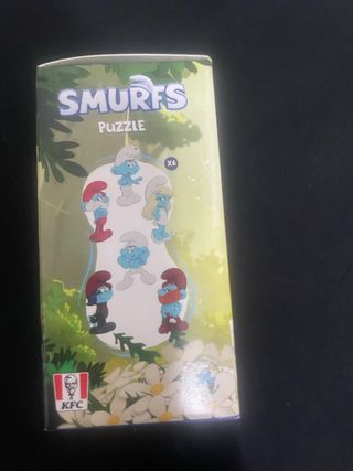 Puzzle Smurfs KFC 3+