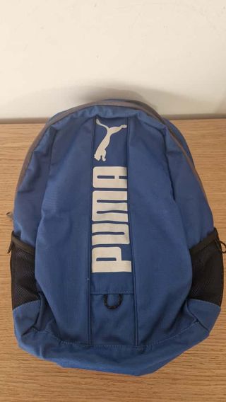 Mochila Puma Azul y Gris