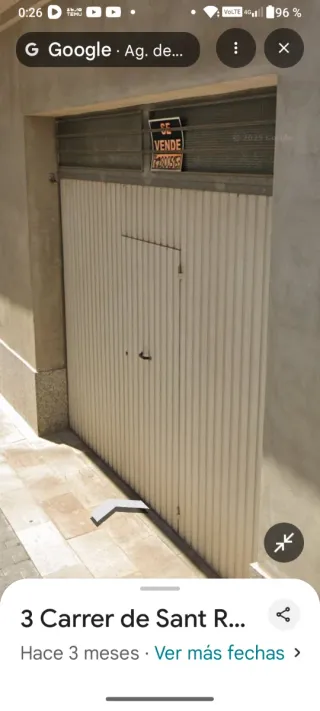 Puerta de garaje motorizada