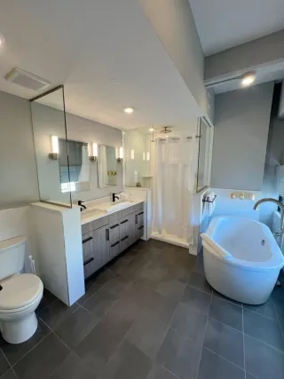 Baños novedosos reformados