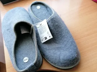 Pantufas homem cinza tamanho 42