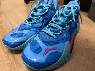 Zapatos Baloncesto Azul y Turquesa