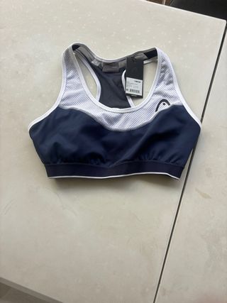 Sujetador deportivo Head azul talla L