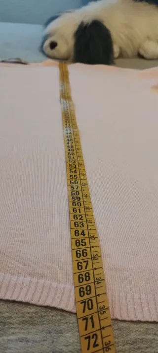 Jersey Zara Knit Oversize Rosa Mujer