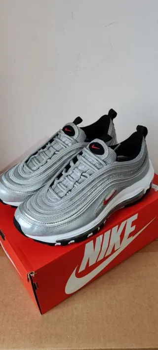 Nike Air Max 97 Argento Tg 38 Nuove