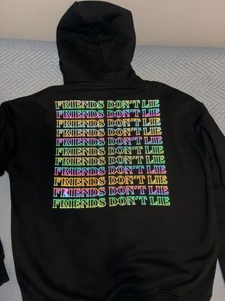 Sudadera Stranger Things Negra Multicolor