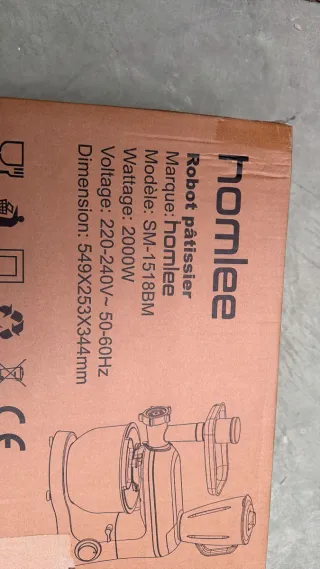 Robot Cocina Homlee con Picadora y Batidora