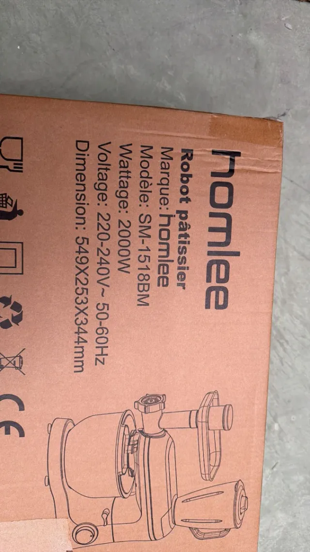 Robot Cocina Homlee con Picadora y Batidora