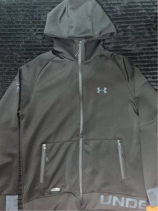 Chándal Under Armour Negro y Gris