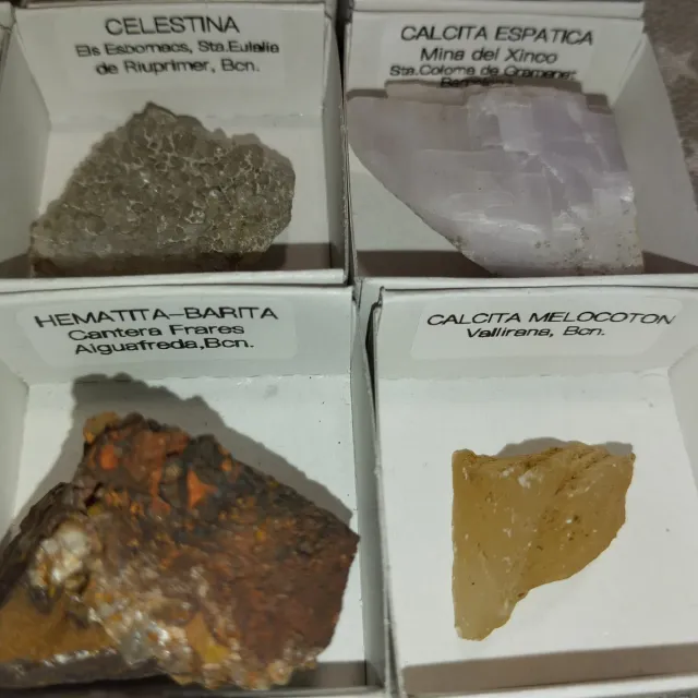Lote de 15 minerales coleccionismo