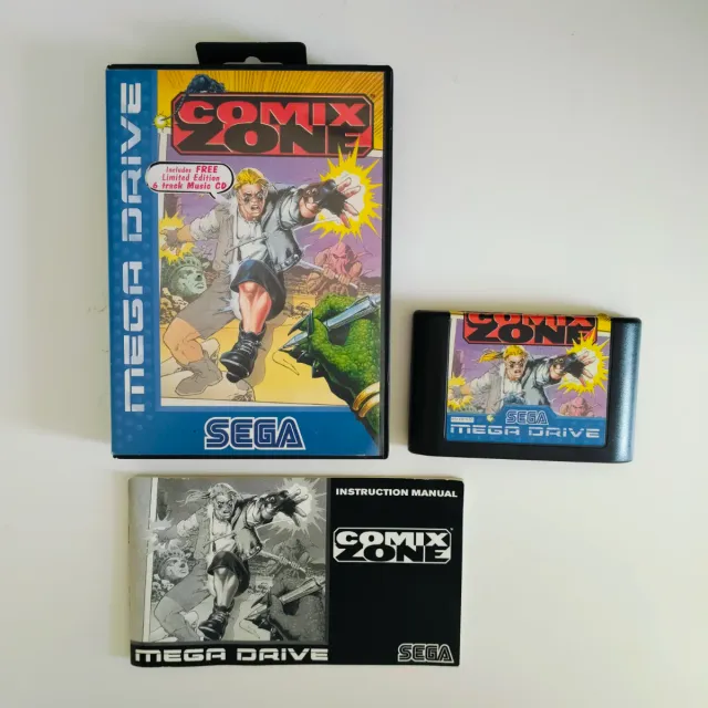 Comix Zone Mega Drive (ver fotos..)