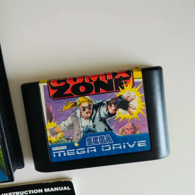 Comix Zone Mega Drive (ver fotos..)