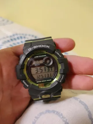 Reloj Casio G-Shock Negro y Verde