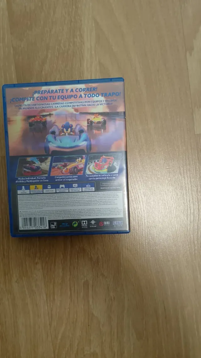 Juego PS4 Team Sonic Racing