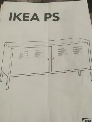 Mueble Metálico PS Blanco Ikea