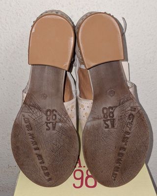 Sandalias AS98 Beige