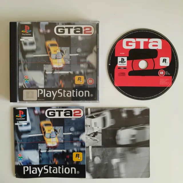GTA 2 PS1 (UK)