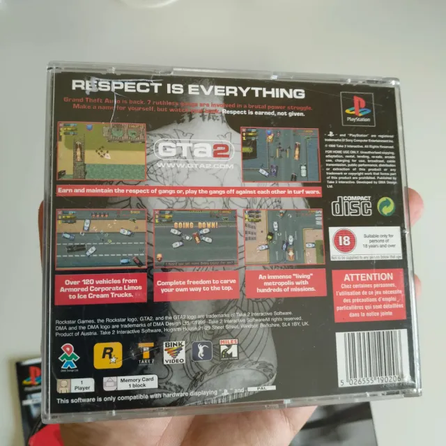GTA 2 PS1 (UK)