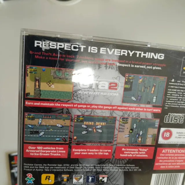 GTA 2 PS1 (UK)