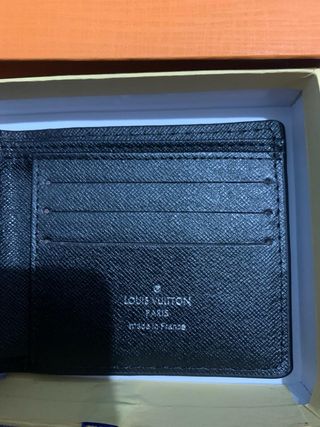 Cartera Hombre de Cuadros oscuros