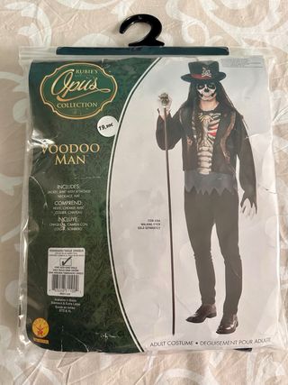 Disfraz pirata esqueleto