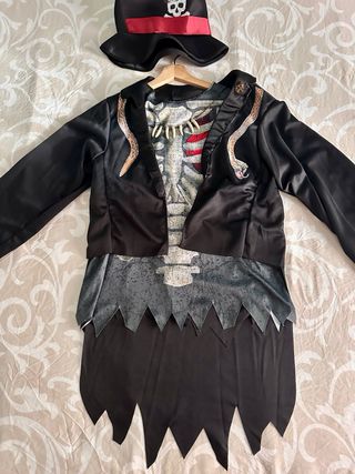 Disfraz pirata esqueleto