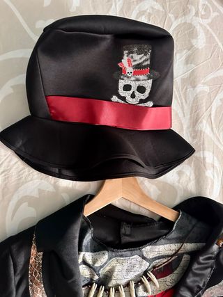 Disfraz pirata esqueleto