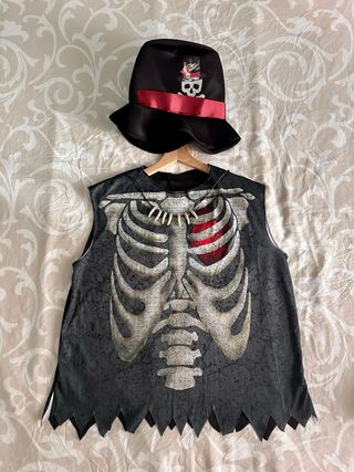 Disfraz pirata esqueleto