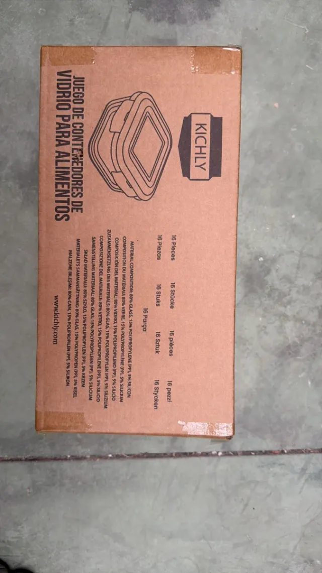 Recipientes de Vidrio para Alimentos