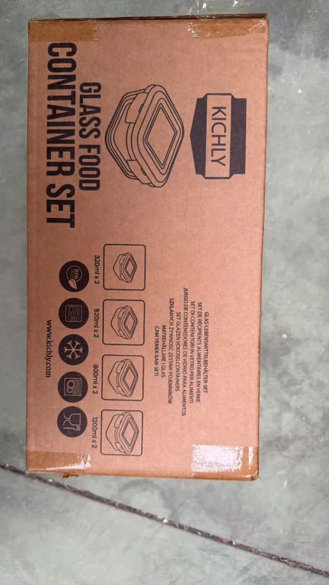 Recipientes de Vidrio para Alimentos