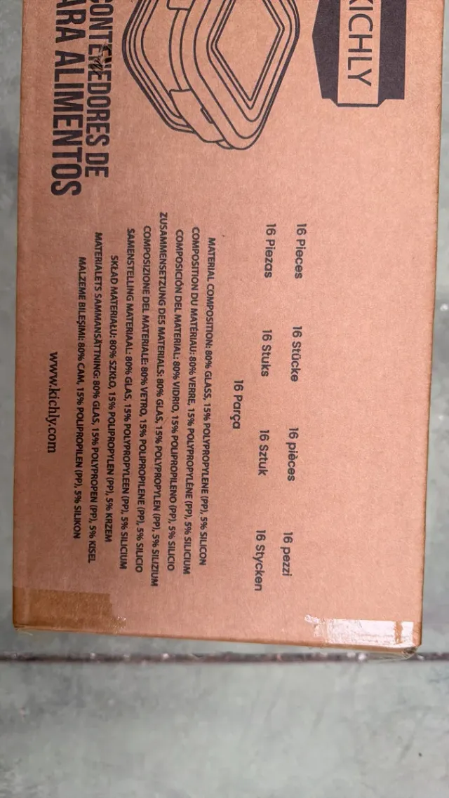 Recipientes de Vidrio para Alimentos