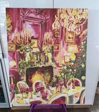 Cuadro lienzo Navidad Grande Acrílico