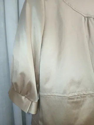 Chaqueta mujer, Zara Basic dorada Talla L