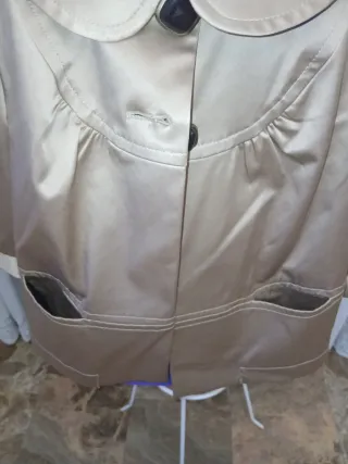 Chaqueta mujer, Zara Basic dorada Talla L