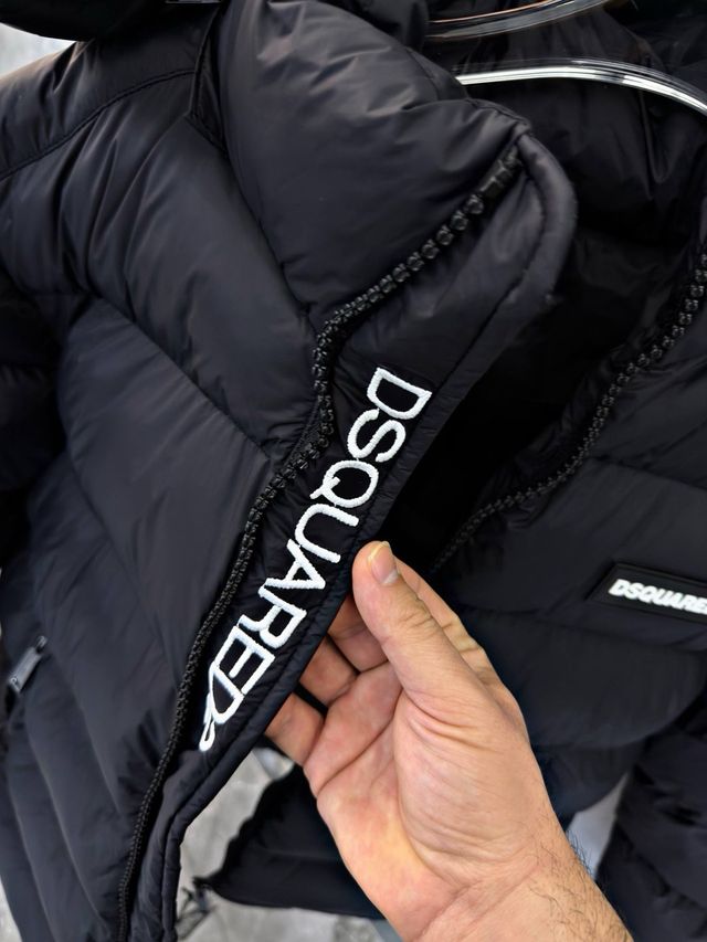 Abrigo DSQUARED2 Negro Edición Limitada