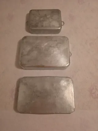 3 Bandejas para Horno Metálicas.