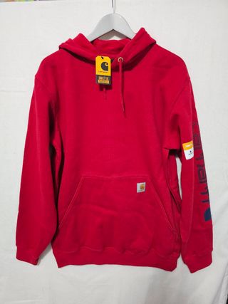 Felpa Carhartt con cappuccio e logo