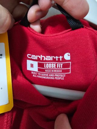 Felpa Carhartt con cappuccio e logo