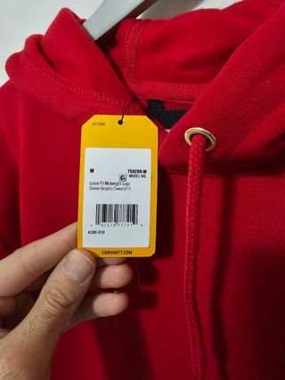 Felpa Carhartt con cappuccio e logo