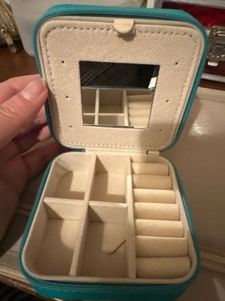 Mini portagioielli turchese