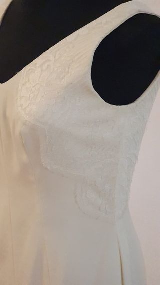 Vestido de Novia Nuevo Encaje y Godets