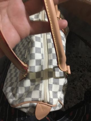 Borsa Louis Vuitton Damier Azur Speedy 30