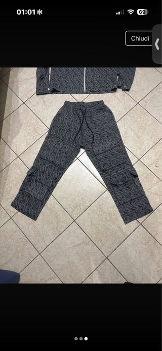 Coordinato Giacca e Pantaloni fantasia