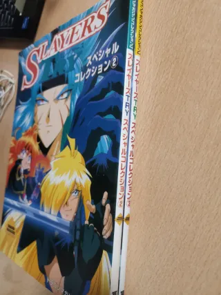 Libro de arte Slayers Try colección de importación