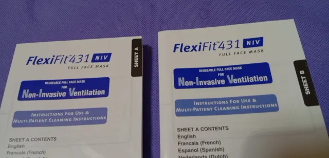 Mascarilla Apnea Sueño Facial  FLEXIFIT 431 - NIV