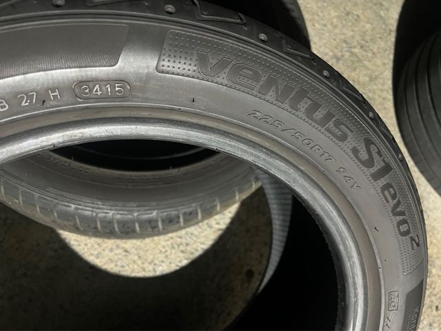 225/50/17 Hankook Ventus S1 evo2