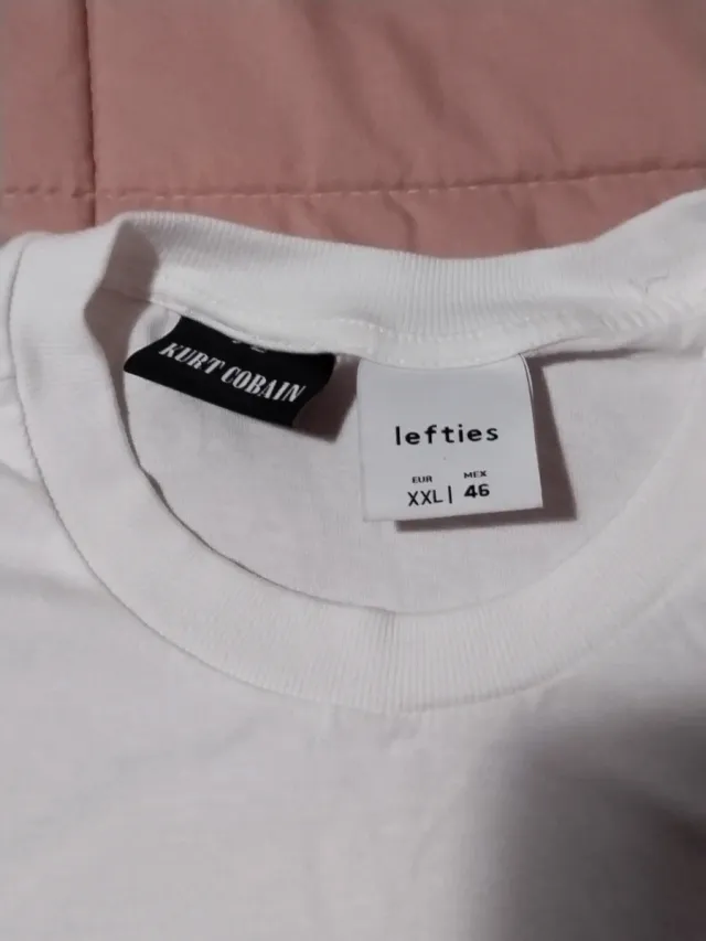 Camiseta Kurt Cobain Lefties Talla XXL